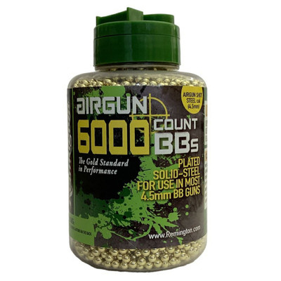 Remington 6000 x .177 4.5mm Copper pellets for Air Rifles