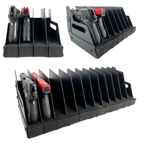 Milbro Pistol Display Rack (Holds 12 Pistols)