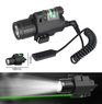 Milbro Gun Torch & Green Laser Rail Mount - In Black