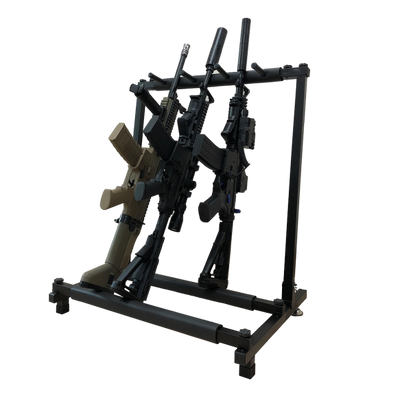 Milbro Airsoft Gun Rack System Holds 3 Rifles