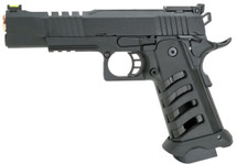 SRC HELIOS MKIII 5.1 HI-Capa Gas Airsoft Pistol in Black