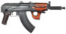 LCT Airsoft LCKMSU AK47 Airsoft Gun AEG in Wood Finish