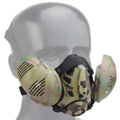 Nuprol Respirator Shield Airsoft Mask in BTP Camo (6036-NPC)
