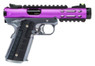 WE Tech GALAXY 1911 Series GBB Pistol in Silver & Purple