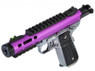 WE Tech GALAXY 1911 Series GBB Pistol in Silver & Purple