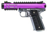 WE Tech GALAXY 1911 Series GBB Pistol in Silver & Purple