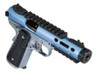 WE Tech GALAXY 1911 Series GBB Pistol in Silver & Blue (WE-GX02-BLSV)