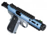 WE Tech GALAXY 1911 Series GBB Pistol in Silver & Blue (WE-GX02-BLSV)