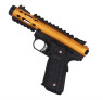 WE Tech GALAXY 1911 Series GBB Pistol in Black & Gold