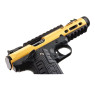 WE Tech GALAXY 1911 Series GBB Pistol in Black & Gold
