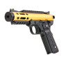 WE Tech GALAXY 1911 Series GBB Pistol in Black & Gold