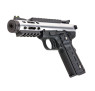 WE Tech GALAXY 1911 Series GBB Pistol in Black & Silver