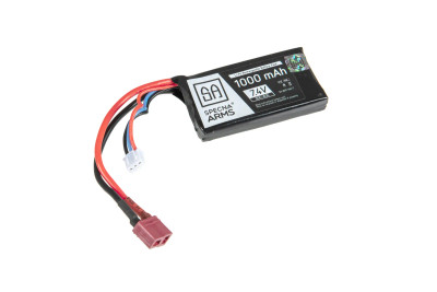 Specna Arms LiPo 7,4V 1000mAh 30/60C (PEQ) Battery (Deans) (SPE-06-024608)