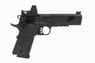 Raven M1911 MEU Railed Gas Blowback Pistol in Black with BDS Sight (RGP-02-07-BDS) 