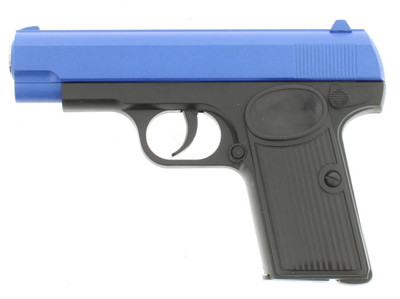 Vigor V309 M1903 Spring Pistol with metal slide in Blue