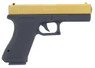 Vigor V313 EU17 Spring Pistol with metal slide in Gold