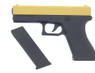 Vigor V313 EU17 Spring Pistol with metal slide in Gold