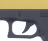 Vigor V313 EU17 Spring Pistol with metal slide in Gold
