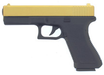 Vigor V313 EU17 Spring Pistol with metal slide in Gold