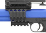 Vigor 2123-A3 M1911 Spring Pistol with mock Sight & Rails in Blue