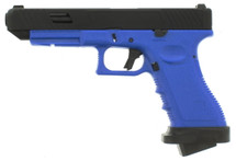 Vigor EU34 Custom Gas Blowback Airsoft Pistol in Blue