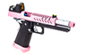 Vorsk Hi-Capa 5.1 HI-Capa GBB Airsoft Pistol in Pink With BDS Sight (VGP-02-15-BDS)
