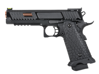 SRC Baba Yaga 5.1" Dual Powered C02 Blow Back Hi-Capa Black Pistol (CO-751X)