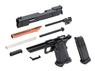SRC Baba Yaga 5.1" Dual Powered C02 Blow Back Hi-Capa Black Pistol (CO-751X)