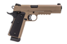 Raven Hi-Capa R14 GBB Pistol with Rails in Desert Tan (RGP-03-29)