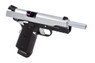 Raven Hi-Capa R14 GBB Pistol with Rails in Black & Sliver Raven Hi-Capa R14 GBB Pistol with Rails in Black & Sliver