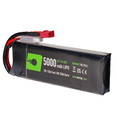 NUPROL - LiPo Battery 5000mAh 7.4v 25c (STK|Deans) (8209)