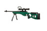 Snow Wolf SW025 Russian SV98+ Sniper in Russian Green With Scope & Bipod