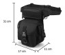 Skirmish Tactical Waist Bag in Tactical Black