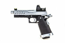 VORSK HI CAPA 4.3 Gas Blowback Pistol in Silver with BDS Sight