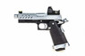 VORSK HI CAPA 4.3 Gas Blowback Pistol in Silver with BDS Sight