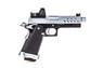 VORSK HI CAPA 4.3 Gas Blowback Pistol in Silver with BDS Sight