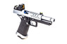 VORSK HI CAPA 4.3 Gas Blowback Pistol in Silver with BDS Sight