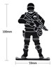Wosport Metal Soldiers Knockdown Targets x 4 pc (TG12BK)