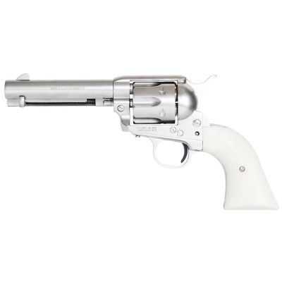 King Arms SAA .45 Peacemaker Gas Revolver in Silver