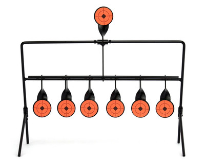 Trimex Arms Rotating Spinner Self-resetting Metal Shooting Target 6+1