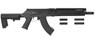 LCT Airsoft LTS 13.5" Keymod AEG Rifle Replica AK in Black ( LCT-LTS-Keymod-13.5-AEG)