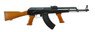 LCT Airsoft LCKM63 (AKM-63) AEG Rifle Replica AK in Wood Finish (LCT-LCKM-63-AEG)