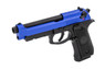 Raven R9 Replica M92 Gas Blowback pistol in Black & Blue (RGP-00-07)