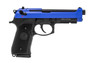 Raven R9 Replica M92 Gas Blowback pistol in Black & Blue (RGP-00-07)