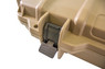 Nuprol Extra Large Hard Case with Wheels in Tan (Wave Foam) (NHC-03-TAN)