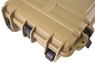 Nuprol Extra Large Hard Case with Wheels in Tan (Wave Foam) (NHC-03-TAN)