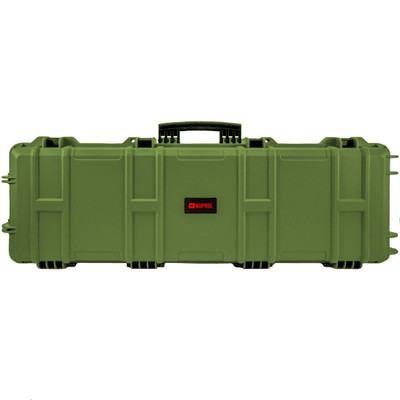 Nuprol Large Hard Case with Wheels in Green (Pick and Pluck Foam) (NHC-04-GRN)