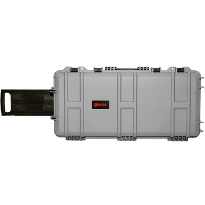 Nuprol Medium Hard Case with Wheels in Grey(Wave Foam) (NHC-07-GRY)