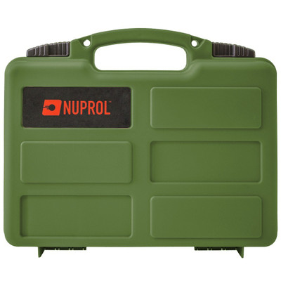Nuprol Small Hard Case with in Green (P&P Foam) (NHC-06-GRN)