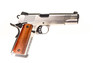 Raven M1911 - MEU GBB Pistol in Brushed Aluminium with Wood Grips (RGP-02-25)